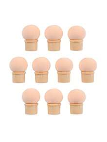 4 cọ vẽ móng tròn bằng mút xốp + 1 cọ vẽ móng, cọ vẽ móng gradient có thể thay ruột, dụng cụ vẽ móng lấp lấp lánh, đồ dùng làm móng, đồ dùng học tập, nghệ thuật vẽ móng, dụng cụ làm móng (thích hợp cho vẽ móng dập khuôn), dụng cụ làm móng - Màu be - Xem 7