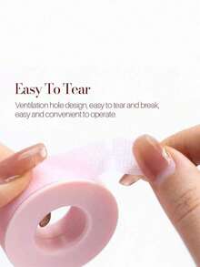 Eyelash Extension Isolation Tape, Made Of Non-Woven Fabric And Silicone, Compact Size, Individually Packaged, Breathable And Easy To Tear - 彩色 - 查看 2