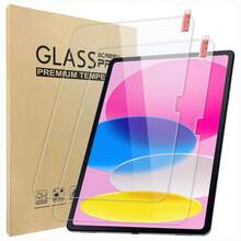 Shockproof Tablet Screen Protector 2 Packs Screen Protector For Pad Air/Pro/Mini 1 2 3 4 5 6 7 8 9/10/Th Generation 10.9 Inch, 12.9Inch 9.7 Inch 7.9Inch 10.2inch 10.5inch 11 Inch(2010/2011/2012/2017/2018/2019/2022/2021/2022/2024) Tablet Tempered Glass, Case Friendly Screen Protection Essentials, Applicable To Daily Shield, Office, Home Pad Screen Protector Pad Accessories Waterproof Shockproof Anti-Fall Anti-Fall Scratch Resistant Anti-Fingerprint Full Cover Spring Gift Easter Case - Clear - View 8