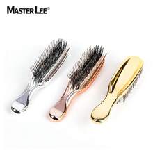 MASTERLEE 1pc Zeus Anti-Static Hair Brush, Soft Nylon Bristles For Scalp Massage, Suitable For Wet Or Dry Hair, Washable, Comfortable Handle, Hair Styling Accessory For All Hair Types - Multicolor - View 6