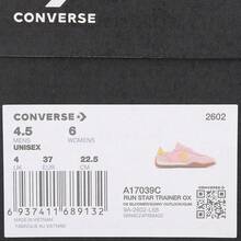 Converse Giày thể thao Chuck Taylor SEASONAL cổ thấp bằng vải canvas dành cho cả nam và nữ, mã sản phẩm A17039C. - Hồng - Xem 6