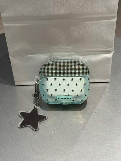 清新绿色波点保护壳，兼容 4、 Pro 3，新款苹果耳机保护壳，兼容 Pro 2，女士耳机保护壳，春夏款