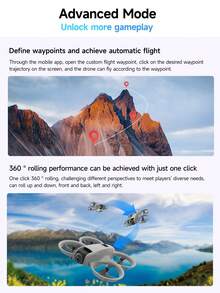 KEELEAD 2026升级版T3MINI迷你无人机，光流防抖双摄像头，FPV图传遥控，人脸识别自动拍照，智能避障，内置螺旋桨保护罩，三档速度调节，无头模式，操作简便，是青少年理想的礼物。 - 查看 6