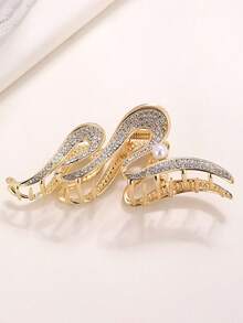 大号波浪发爪夹，女士发饰，盘发造型工具，金属发爪，发夹 - 彩色 - 查看 5