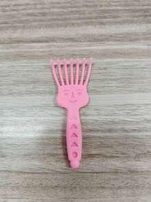 1支沙龙级纳米陶瓷涂层铝管尼龙刷毛和猪鬃尾柄滚刷 - 粉色 - 查看 8