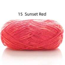 Những cuộn len mềm mại, len mohair dùng để tự tay đan búp bê, chăn, khăn quàng cổ, gối, quần áo, bó hoa. - A - Xem 13