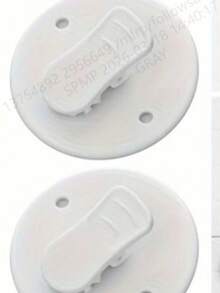 Bathroom Shower Curtain Clips, Waterproof Splash Guard, Plastic Curtain Clips, Self-Adhesive Curtain Hooks, Shower Curtain Clips, Curtain Weight Clips - Multicolor - View 10