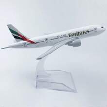 2026 1pc New Hot Selling Summer Promotion Realistic Static Civil Aircraft Model, Alloy Material Aviation Model Decor, Aviation Enthusiast Collection Figurine, Office Desk Decoration, Business Gift Collection Commemorative Creative Toy - Multicolor - View 2