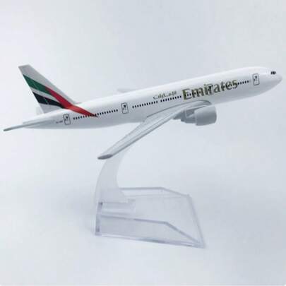 2026 1pc New Hot Selling Summer Promotion Realistic Static Civil Aircraft Model, Alloy Material Aviation Model Decor, Aviation Enthusiast Collection Figurine, Office Desk Decoration, Business Gift Collection Commemorative Creative Toy