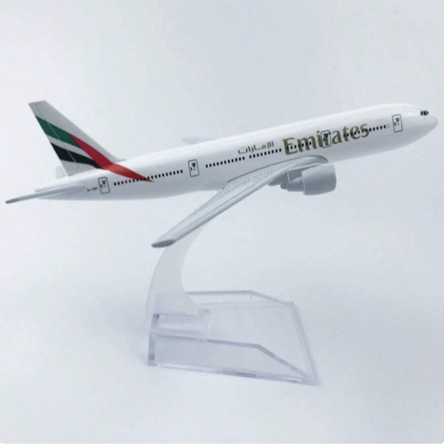 2026 1pc New Hot Selling Summer Promotion Realistic Static Civil Aircraft Model, Alloy Material Aviation Model Decor, Aviation Enthusiast Collection Figurine, Office Desk Decoration, Business Gift Collection Commemorative Creative Toy