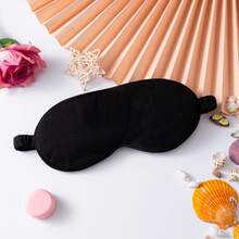 Double-Sided Cotton-Like Blackout Sleep Eye Mask, Breathable Travel Outdoor 100% Cotton Eye Shade, Comfortable & Skin-Friendly Solid Color - Multicolor - View 13