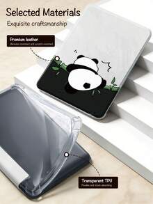 Ayotu 可爱卡通竹熊猫女巫图案 Y型支架翻盖保护套，兼容iPad A16、iPad Pro 13/12.9/11、iPad Air 11/13、iPad mini、iPad Air 11英寸、Kindle（第11代，2024年发布）、Kindle Paperwhite（第12代，2024年发布） - 彩色 - 查看 10