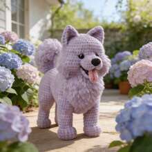 1pc Smiling Samoyed Crochet Kit, DIY Handmade For Adults (Not Finished Product) - Beginner Crochet Set Includes All Materials, Step-By-Step Video Tutorials And Basic English Instructions. Let This "Smiling Angel" Plush Companion Come To Life - Whether Decorating Your Windowsill Or Gifting To A Dog Lover, It Conveys A Warm, Sunny Handmade Sentiment. - DIY Craft Kit - View 9