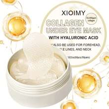 Xioimy 60片胶原蛋白保湿眼膜，高效保湿，细致紧致眼周肌肤，提亮肤色，告别干燥暗沉，眼部护理，胶原蛋白眼膜 - 數量 - 查看 2