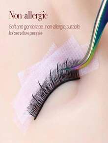 Eyelash Extension Isolation Tape, Made Of Non-Woven Fabric And Silicone, Compact Size, Individually Packaged, Breathable And Easy To Tear - 彩色 - 查看 5