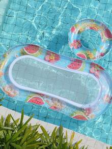 1 chiếc phao bơi bơm hơi màu tím lấp lánh đính kim sa kèm gối, ghế thư giãn trên nước dành cho người lớn, thích hợp cho tiệc bể bơi, kỳ nghỉ biển, thư giãn mùa hè. - Ghế nằm thư giãn lưới nước - Xem 6