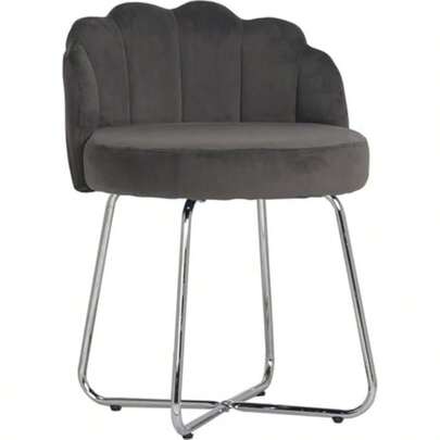 Hillsdale Catalina - Taburete de Cambiador para Salas de Maquillaje y baños Color Gris Oscuro