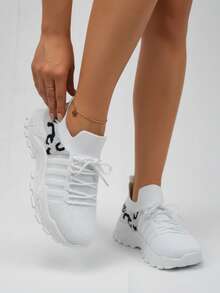 Women Casual Shoes - 白色 - 查看 2