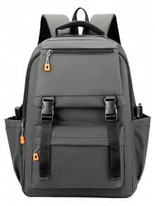 1pc Men's Business Backpack, Multi-Functional Laptop Bag, Student Schoolbag, Large Capacity Travel Bag For Men & Women - Multicolor - View 14