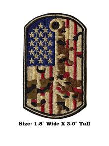 1PC USA 250 Anniversary Patch Patriotic Eagle Independence Embroidered Iron On - Multicolor - View 15