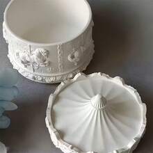 Rotating Carousel Candle Holder, Gypsum Candle, Birthday Gift Home Decor - 1PC - View 6