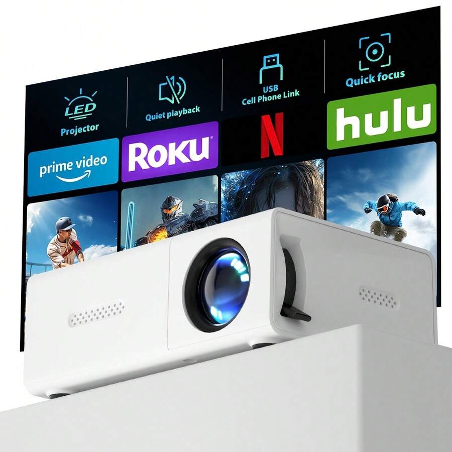 Projectors - White - View 1