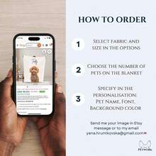 Manta personalizada para mascotas con foto de mascota + nombre. Manta personalizada para perro, manta con foto de gato, manta con foto de mascota, manta con retrato de perro, regalo para mamá de perro, regalo para papá de perro - Multicolor - Ver 6