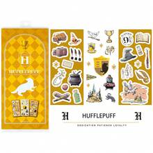 Harry Potter 一套魔法票根贴纸，卡通哈利波特魔法元素创意贴纸，适用于剪贴簿、日记本、笔记本电脑、保险杠、滑板、水瓶，是送给哈利波特青少年粉丝的最佳生日礼物。 - 彩色 - 查看 10