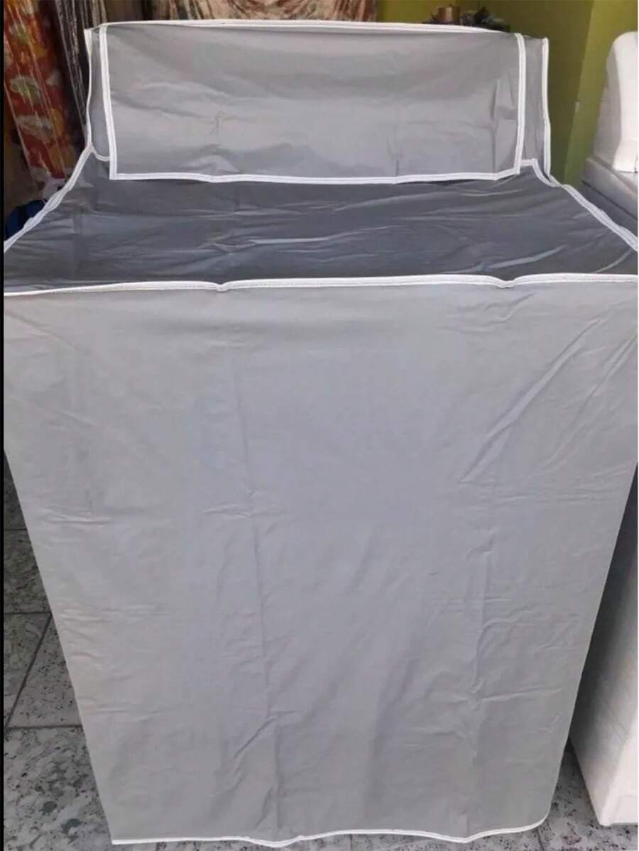 1 Pieza Cubierta para lavadora/secadora para máquina de carga superior, Cubiertas antipolvo para lavadora - impermeable, anti-UV y resistencia, a prueba de sol - Ver 1