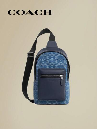  Multifunctional Lightweight Coach Waist Bag, Ideal For Daily Use, Travel And Leisure, Fashionable And Practical Design, Hands-Free Convenience, Perfect Gift For Fashion Enthusiasts