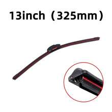 1pc Universal Frameless Dual Rubber Wiper Blade 13"14"16"18"19"20"21"22"24"26"28" Car Windshield Wiper Blade Replacement - 1PC - View 17