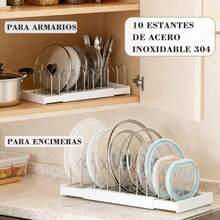 Pot Racks - White 2 Piece - View 3