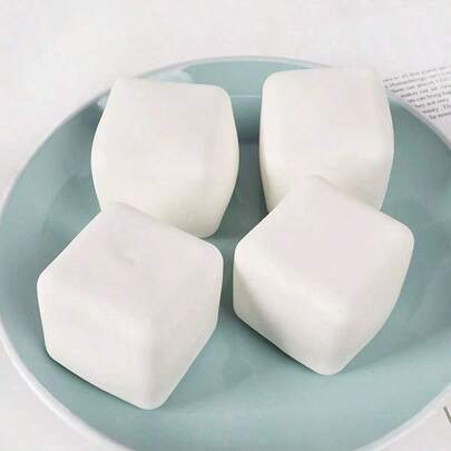 2026新款 1个可塑形方块豆腐软萌玩具，适合派对、生日、夏季礼物、毕业礼物、动漫周边