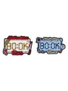 1set It's True Crime Mystery Time Enamel Pin Timer Shape Magnifying Glass Footprint Caution Brooch Lapel Backpack Badge Jewelry Gift - Multicolor - View 12