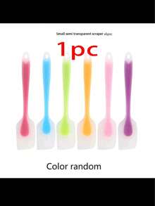 1/3/6pcs Silicone Spatula, Mini Silicone Scraper, Jam Scraper, Heat-Resistant Cream Scraper, Mixing & Baking Tool, Kitchen Essentials - Multicolor - View 10