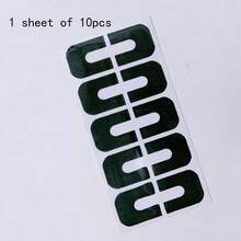 10pcs U-Shaped Nail Protection Film, Specially Designed For Nail Printing And Painting, A Tool To Prevent Nail Polish From Splashing, And Nail Enhancement - U Shape - View 9