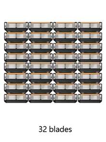 Bộ dao cạo râu thủ công dành cho nam, lưỡi dao 6 lớp tương thích với hệ thống Fusion Proglide, dễ sử dụng và vệ sinh, mang lại trải nghiệm cạo râu mượt mà và thoải mái. - dao cạo an toàn - Xem 10