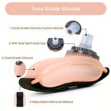 Wrist Water Bottle - Silicone Soft Flask Suitable For Running, Cycling, Hiking And Outdoor Activities, Leak-Proof And Portable. - Multicolor - View 7