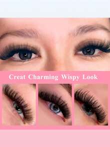 120pcs Handmade 5D/7D Black Soft & Long False Eyelashes - View 9