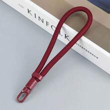 1 Set Alloy Self-Locking Anti-Lost Phone Lanyard, Adjustable Wrist Strap, Versatile Wear As Crossbody, Necklace, Carry Holder, High-End Anti-Lost Accessory - Multicolor - View 7