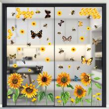 1 Set Of 9pcs Cute Fairy, Butterfly & Flower Window Stickers, Removable Static Cling Glass Decals, Suitable For Bedroom, Living Room, Balcony And Storefront Decoration In Spring - 20*30*9 Sheets - View 7