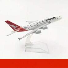 2026 1pc New Hot Selling Summer Promotion Realistic Static Civil Aircraft Model, Alloy Material Aviation Model Decor, Aviation Enthusiast Collection Figurine, Office Desk Decoration, Business Gift Collection Commemorative Creative Toy - Multicolor - View 5