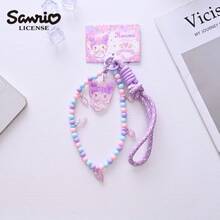 SANRIO 1 pieza Cadena de cuentas para teléfono, llavero de acrílico como regalo - Multicolor - Ver 12