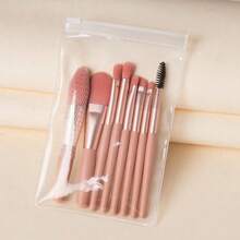 8-Piece Makeup Brush Set Macaron Brush Portable Concealer Makeup Brush Beauty Tool Blush Brush - 彩色 - 查看 5
