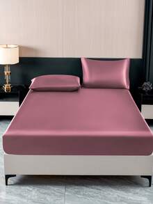 Bộ ga trải giường 4 món màu hồng nhạt satin giả lụa, bao gồm 1 váy giường, 1 ga phủ và 2 vỏ gối (không bao gồm ruột gối). Bộ váy giường satin sang trọng, có các kích cỡ Super King, King, Queen, Twin. Độ sâu váy giường lên đến 11,8 inch. Vỏ gối satin mềm mại, thoáng khí và chống nhăn, giúp nâng cao chất lượng giấc ngủ với vẻ ngoài sang trọng như khách sạn. Một món quà lý tưởng cho bố mẹ, bạn bè, bộ ga giường ký túc xá hoặc bộ ga giường mùa tựu trường. - Bụi hồng - Xem 4