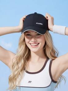 CAMEL CROWN Unisex Baseball Cap, Summer Sun Hat, Sports Sun Hat, Football Cap, Tennis Cap, Small Baseball Cap - Phantom Black - View 3