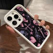 2026 A Creative Phone Case With A Gothic Skeleton Design, Bow, Skull, And Cross For 17, 16, 15 Pro, 14 Plus, 13, 12, 11, And More. Soft Case. Christmas Accessories. Exquisite Phone Cases That Add A Festive Touch, Limited Christmas Edition, Customizable, Personalized Phone Case For 17 Pro, As A Christmas Gift, 16 Promax Case, Hot Item, New Year's Special Offer, The Best Gift Choice For Friends Or Family. Gift Case - 多色2 - 查看 9