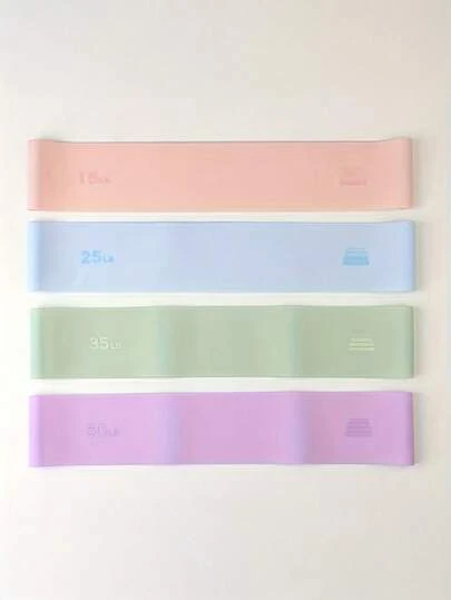 1条弹力阻力带，用于臀部激活、力量训练和拉伸，通用健身带，适用于瑜伽、运动和锻炼，防滑硅胶材质