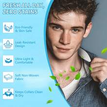 10/20/30片装自粘领撑 - 一次性隐形领撑，保持衬衫领子挺括整齐。 - 衣領貼 - 查看 4