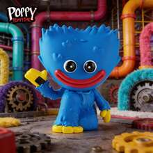 Poppy Playtime 1个官方授权“Blobby's Play Time”蓝色怪兽存钱罐，可爱恐怖风格大容量硬币储蓄盒，采用耐用PVC材质，适合桌面装饰收藏，是创意生日派对礼物和游戏粉丝的理想之选 - Poppy Playtime - 查看 1